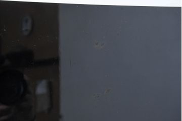 中古　超美品!!　輪島塗り　名工 川端光峰作　金蒔絵で羽の一本一本まで表現された美しい鶴に目を惹かれる折り畳み可能な大型の衝立(つい立て、衝い立て、パーティション、間仕切り)(定価約400万円)(R-084525)