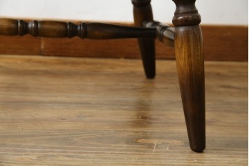 中古　飛騨産業　キツツキ　穂高シリーズ　木のぬくもりを感じるアームチェア　定価約8万5千円　(R-084526)