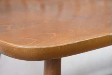 中古　飛騨産業　キツツキ　クラシカルで上品な雰囲気が魅力のウィンザーベンチ(ウィンザーチェア、板座チェア、長イス、長椅子、木製ベンチ、2人掛けベンチ)(R-084541)
