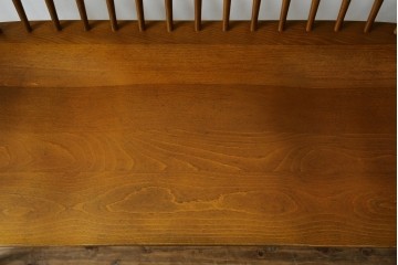 中古　飛騨産業　キツツキ　クラシカルで上品な雰囲気が魅力のウィンザーベンチ　(R-084541)