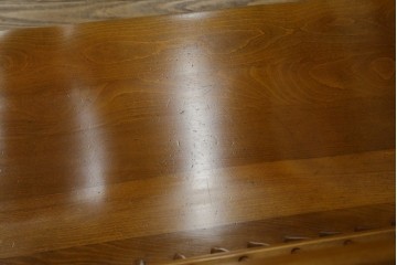 中古　飛騨産業　キツツキ　クラシカルで上品な雰囲気が魅力のウィンザーベンチ　(R-084541)