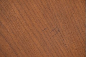 中古　美品　DREXEL HERITAGE(ドレクセルヘリテイジ)　Et Cetera(エトセトラ)コレクション　優美なシルエットが目を引く小振りサイズのラウンドテーブル(ダイニングテーブル、丸テーブル、コーヒーテーブル、カフェテーブル)(R-084559)
