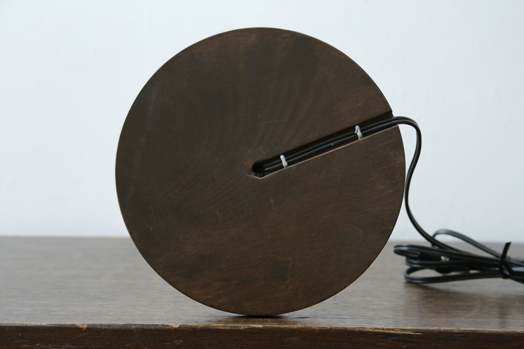 中古　希少!!　作家物!!　ステンドグラス芸術家　伊藤誠二　ひょうたん型の卓上照明　定価約45万円　(R-084574)