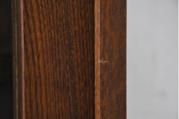 中古　美品　民芸家具　和光　ナラ材　落ち着いた佇まいが魅力的な水屋箪笥　(R-084580)