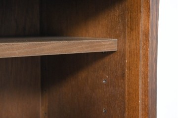 中古　美品　民芸家具　和光　ナラ材　落ち着いた佇まいが魅力的な水屋箪笥　(R-084580)