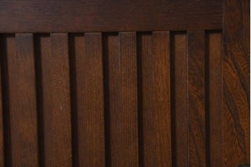 中古　美品　民芸家具　和光　ナラ材　落ち着いた佇まいが魅力的な水屋箪笥　(R-084580)