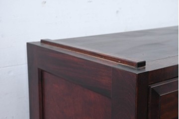 《天板取り付け加工費込み》　中古　九州民芸家具　洗練された和モダンな雰囲気を漂わせるサイドボード　(R-084586)