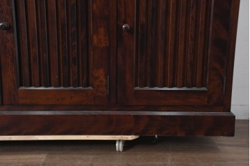 《天板取り付け加工費込み》　中古　九州民芸家具　洗練された和モダンな雰囲気を漂わせるサイドボード　(R-084586)