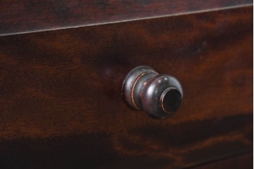 《天板取り付け加工費込み》　中古　九州民芸家具　洗練された和モダンな雰囲気を漂わせるサイドボード　(R-084586)