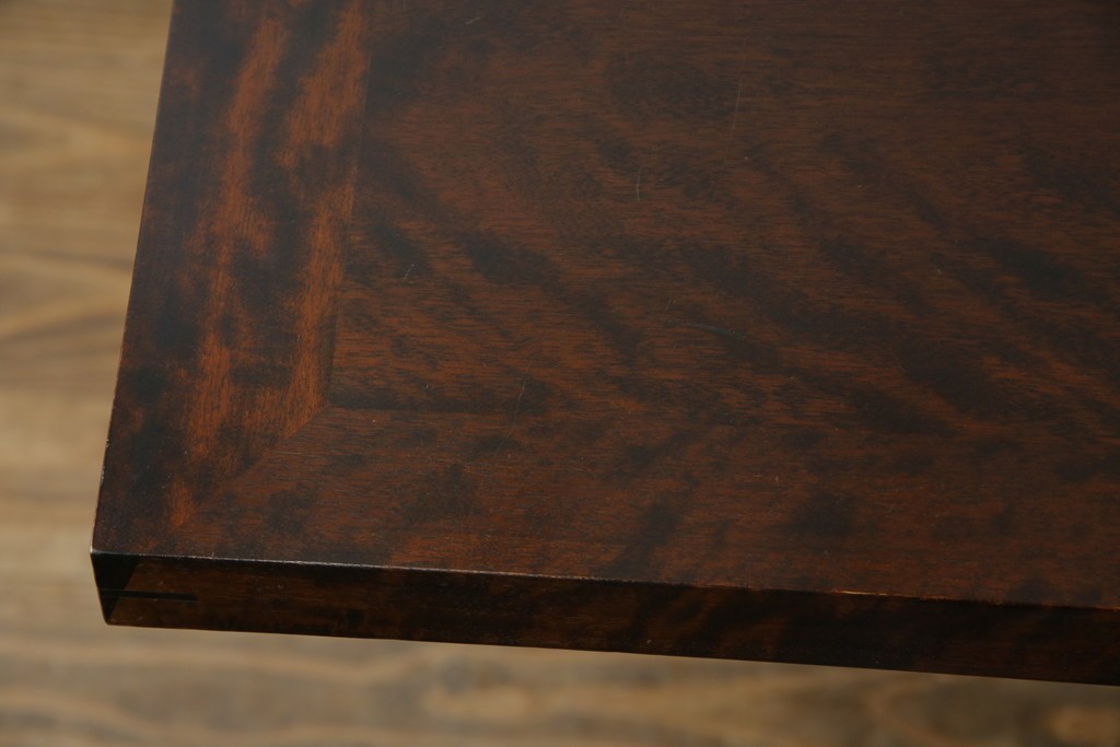 中古　美品　北海道民芸家具　シンプルながら細部までこだわり抜かれた作りが魅力のライティングビューロー　(R-084593)