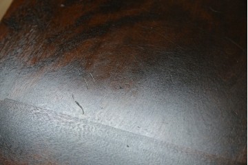 中古　美品　北海道民芸家具　シンプルながら細部までこだわり抜かれた作りが魅力のライティングビューロー　(R-084593)