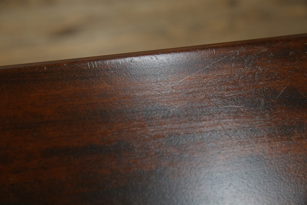 中古　美品　北海道民芸家具　シンプルながら細部までこだわり抜かれた作りが魅力のライティングビューロー　(R-084593)