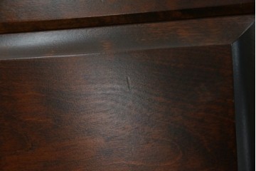 中古　美品　北海道民芸家具　シンプルながら細部までこだわり抜かれた作りが魅力のライティングビューロー　(R-084593)