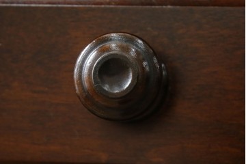 中古　美品　北海道民芸家具　シンプルながら細部までこだわり抜かれた作りが魅力のライティングビューロー　(R-084593)