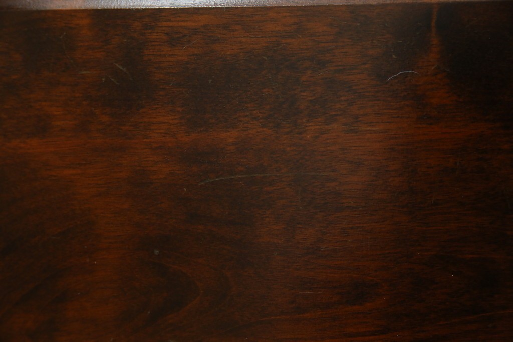 中古　美品　北海道民芸家具　シンプルながら細部までこだわり抜かれた作りが魅力のライティングビューロー　(R-084593)