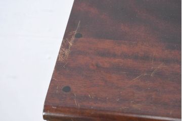 中古　美品　北海道民芸家具　シンプルながら細部までこだわり抜かれた作りが魅力のライティングビューロー(ワークデスク、簿記机、在宅ワーク、在宅用、引き出し、店舗什器)(R-084593)