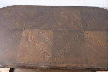 中古　美品　カリモク家具(karimoku)　ドマーニ(domani)　クイーンズライフ(QUEENS LIFE)　クラシカルな佇まいの6人掛けダイニングテーブル(定価約65万6千円)(R-084594)