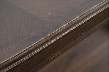 中古　美品　カリモク家具(karimoku)　ドマーニ(domani)　クイーンズライフ(QUEENS LIFE)　クラシカルな佇まいの6人掛けダイニングテーブル(定価約65万6千円)(R-084594)