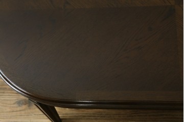 中古　美品　カリモク　domani(ドマーニ)　QUEENS LIFE(クイーンズライフ)　TPQ430　木目を組み合わせた天板が目を引くセンターテーブル　定価約24万円　(R-084595)