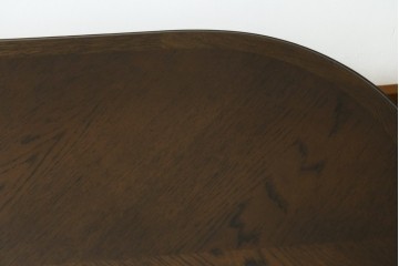 中古　美品　カリモク　domani(ドマーニ)　QUEENS LIFE(クイーンズライフ)　TPQ430　木目を組み合わせた天板が目を引くセンターテーブル　定価約24万円　(R-084595)