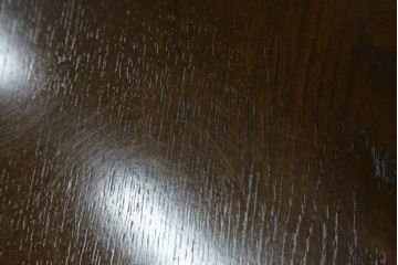 中古　美品　カリモク　domani(ドマーニ)　QUEENS LIFE(クイーンズライフ)　TPQ430　木目を組み合わせた天板が目を引くセンターテーブル　定価約24万円　(R-084595)