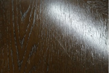 中古　美品　カリモク　domani(ドマーニ)　QUEENS LIFE(クイーンズライフ)　TPQ430　木目を組み合わせた天板が目を引くセンターテーブル　定価約24万円　(R-084595)