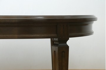 中古　美品　カリモク　domani(ドマーニ)　QUEENS LIFE(クイーンズライフ)　TPQ430　木目を組み合わせた天板が目を引くセンターテーブル　定価約24万円　(R-084595)