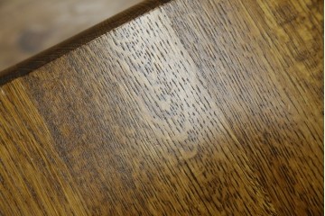 和製ヴィンテージ　キツツキ　ナラ材　カントリーやナチュラルスタイルに相性抜群なロッキングチェア　(R-084597)