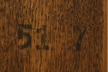 和製ヴィンテージ　キツツキ　ナラ材　カントリーやナチュラルスタイルに相性抜群なロッキングチェア　(R-084597)