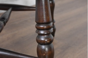 中古　美品　松本民芸家具　#44A型　クラシカルなデザインが美しいウィンザーチェア　定価約20万円相当　(R-084598)