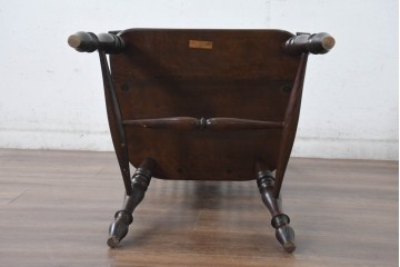 中古　美品　松本民芸家具　#44A型　クラシカルなデザインが美しいウィンザーチェア　定価約20万円相当　(R-084598)