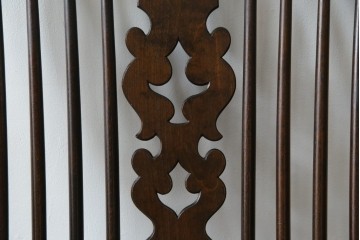 中古　美品　松本民芸家具　#44A型　クラシカルなデザインが美しいウィンザーチェア　定価約20万円相当　(R-084598)