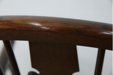 中古　美品　松本民芸家具　#44A型　クラシカルなデザインが美しいウィンザーチェア　定価約20万円相当　(R-084598)