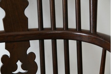 中古　美品　松本民芸家具　#44A型　クラシカルなデザインが美しいウィンザーチェア　定価約20万円相当　(R-084598)