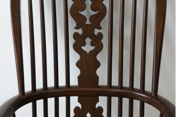 中古　美品　松本民芸家具　#44A型　クラシカルなデザインが美しいウィンザーチェア　定価約20万円相当　(R-084598)