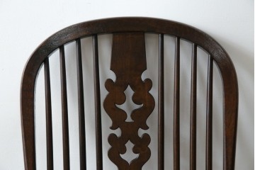 中古　美品　松本民芸家具　#44A型　クラシカルなデザインが美しいウィンザーチェア　定価約20万円相当　(R-084598)