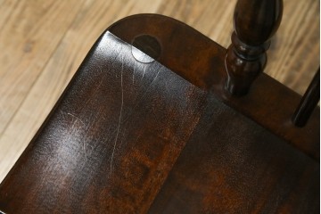 中古　美品　松本民芸家具　#44A型　クラシカルなデザインが美しいウィンザーチェア　定価約20万円相当　(R-084598)