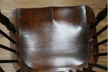 中古　美品　松本民芸家具　#44A型　クラシカルなデザインが美しいウィンザーチェア　定価約20万円相当　(R-084598)