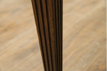 中古　美品　カリモク家具　domani(ドマーニ)　QUEENS LIFE(クイーンズライフ)　本革　優美なフォルムで格調高い雰囲気漂うダイニングチェア3脚　セット現行価格約66万円相当　(R-084600)