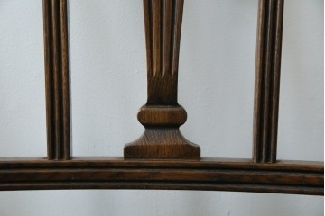 中古　美品　カリモク家具　domani(ドマーニ)　QUEENS LIFE(クイーンズライフ)　本革　優美なフォルムで格調高い雰囲気漂うダイニングチェア3脚　セット現行価格約66万円相当　(R-084600)