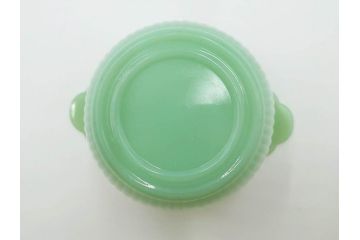 ファイヤーキング(FireKing)　ジェーンレイ　ジェダイ　レトロで優しい風合いが魅力のポット&クリーマー　(R-084621)