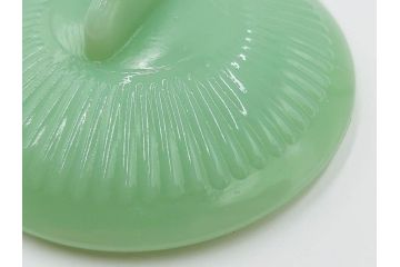 ファイヤーキング(FireKing)　ジェーンレイ　ジェダイ　レトロで優しい風合いが魅力のポット&クリーマー　(R-084621)