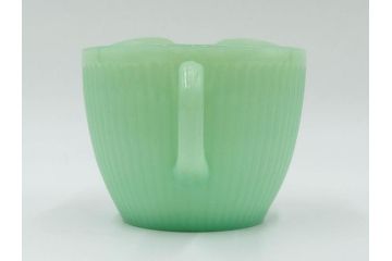 ファイヤーキング(FireKing)　ジェーンレイ　ジェダイ　レトロで優しい風合いが魅力のポット&クリーマー　(R-084621)