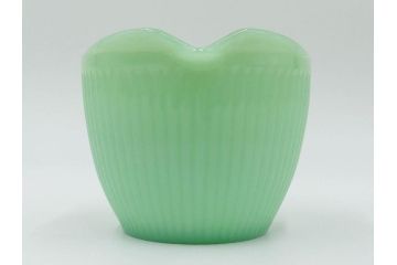 ファイヤーキング(FireKing)　ジェーンレイ　ジェダイ　レトロで優しい風合いが魅力のポット&クリーマー　(R-084621)