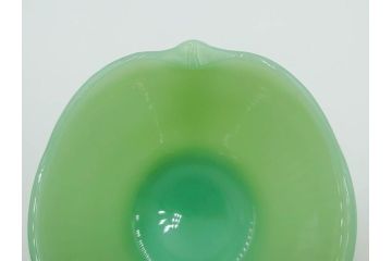 ファイヤーキング(FireKing)　ジェーンレイ　ジェダイ　レトロで優しい風合いが魅力のポット&クリーマー　(R-084621)