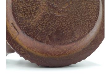 南部鉄器　伝統工芸士　現代の名工　佐藤勝久　利休型　蛇ノ目　伝統とモダンが融合した美しい佇まいの鉄瓶　(R-084623)