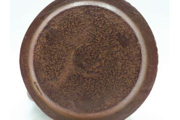 南部鉄器　伝統工芸士　現代の名工　佐藤勝久　利休型　蛇ノ目　伝統とモダンが融合した美しい佇まいの鉄瓶　(R-084623)