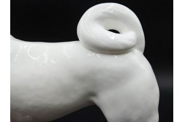 ノリタケ　NORITAKE　スタジオコレクション　秋田犬　高さ 約20cm　精悍な顔つきに惹かれるフィギュリン　(R-084626)