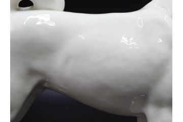 ノリタケ　NORITAKE　スタジオコレクション　秋田犬　高さ 約20cm　精悍な顔つきに惹かれるフィギュリン　(R-084626)