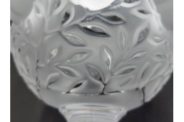 フランス　LALIQUE(ラリック)　エリザベス(ELISABETH)　高さ 約14cm　定価約156,000円　優雅な雰囲気漂うフラワーベース　(R-084627)